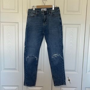 Abercrombie Kids Dark Blue Ripped Jeans